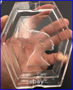 Cendrier Art Déco Afrique princesse mangbetu exposition coloniale 1931