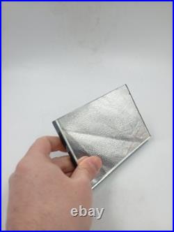 Cendrier Art Déco Moderniste Saint Gobain Jean luce Verre Vert Fumé Irisé France