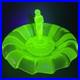 Centre de Table Pique-Fleurs Art Deco Walther & Sohne Verre Ouraline Centerpiece