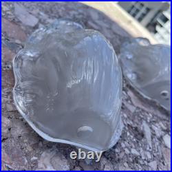 Circa 1930 Lot Verre Applique Opaque opalescent Boris Lacroix époque Art Deco