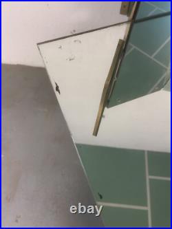 Coiffeuse en Verre de Venise Murano Miroir Art Deco Design Vintage Chambre