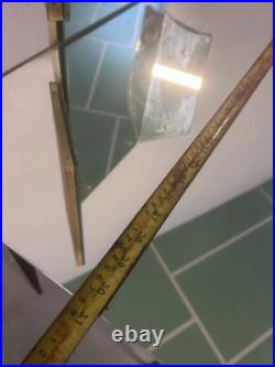 Coiffeuse en Verre de Venise Murano Miroir Art Deco Design Vintage Chambre