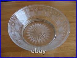 Coupe Art Déco Verre Ou Cristal Monture En Argent