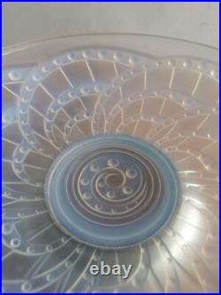 Coupe Art Déco en verre opalescent J. LANDIER France