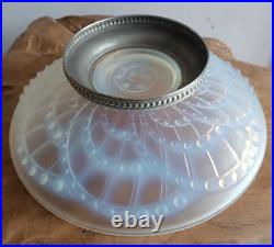 Coupe Art Déco en verre opalescent J. LANDIER France