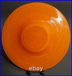 Coupe Degué Verrerie d'Art Degué David Guéron 1930's Art Déco