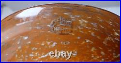 Coupe Delatte Nancy verre marmoréen fer forgé art déco Era Muller Schneider Coupe Delatte Nancy verre marmoréen fer forgé art déco Era Muller Schneider