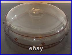 Coupe En Cristal Signée St Louis Art Verrier Paul Nicolas Verre Art Déco 20 Cm