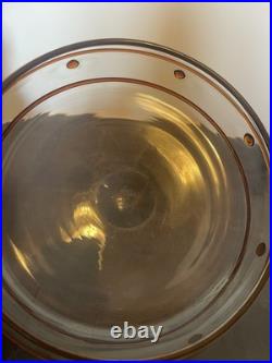 Coupe En Cristal Signée St Louis Art Verrier Paul Nicolas Verre Art Déco 20 Cm