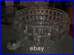 Coupe En Verre Monture Panier Fer Forgé Art Deco