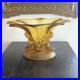 Coupe Walther & Sohne En Verre Moulé Pressé Art Déco