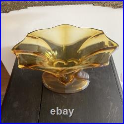 Coupe Walther & Sohne En Verre Moulé Pressé Art Déco