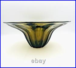 Coupe à fruit Bayel noire Art déco style verre givré 634006
