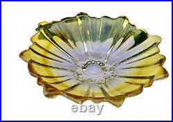 Coupe à fruit art deco verre ou cristal de couleur MURANO N°101