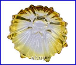 Coupe à fruit art deco verre ou cristal de couleur MURANO N°101