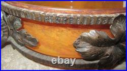 Coupe à fruits art déco signée Degué