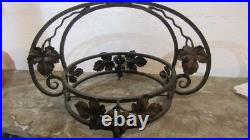 Coupe à fruits art déco signée Degué