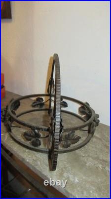 Coupe à fruits art déco signée Degué