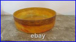 Coupe à fruits art déco signée Degué