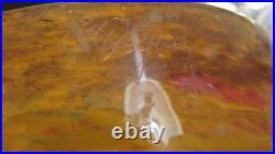 Coupe à fruits art déco signée Degué