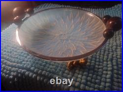 Coupe art-deco en verre opalescent vers 1930