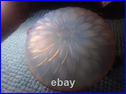 Coupe art-deco en verre opalescent vers 1930