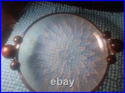 Coupe art-deco en verre opalescent vers 1930