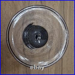 Coupe cristal bullé Saint Louis Art Verrier Paul Nicolas 1922/1925 Art Déco