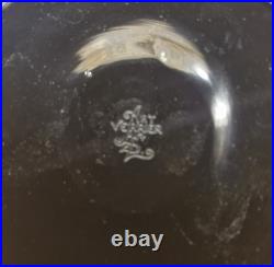 Coupe cristal bullé Saint Louis Art Verrier Paul Nicolas 1922/1925 Art Déco