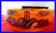 Coupe verre de couleur art deco 1930