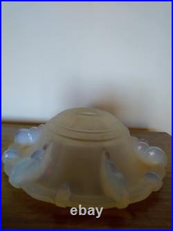 Coupelles Art Déco Verre Opalescent