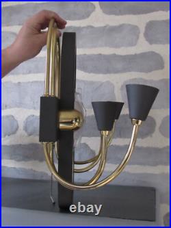 DESIGN Italie Imposante Applique 4 feux + 2 Style ART DECO 4 Kg A IDENTIFIER
