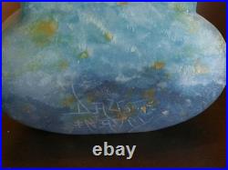 Daum Nancy Vase Jardinière En Pate De Verre Art Nouveau Art Deco Nancy