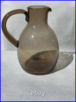 Daum Service De Verres Designer Art Déco Signe Verre Fumé 36 Pièces