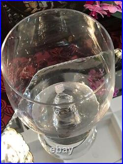 Daum Vase Forme Ballon Modele Sorcy / Verre / Art Deco / Décoration