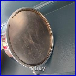 ETLING Edmond Veilleuse en verre Opalescent Figurant La Vierge Art Déco TBE