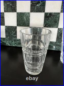 Ensemble verre et carafe art deco thecoslovaquie