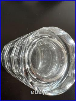 Ensemble verre et carafe art deco thecoslovaquie