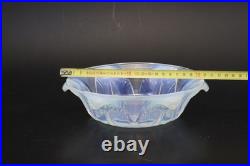 Ezan verre opalescent service à entremet dessert salade de fruit Art Déco Ezan verre opalescent service à entremet dessert salade de fruit Art Déco