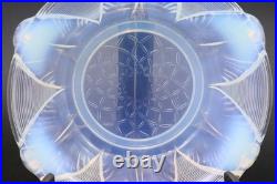 Ezan verre opalescent service à entremet dessert salade de fruit Art Déco Ezan verre opalescent service à entremet dessert salade de fruit Art Déco