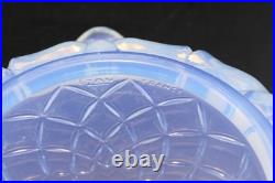 Ezan verre opalescent service à entremet dessert salade de fruit Art Déco Ezan verre opalescent service à entremet dessert salade de fruit Art Déco