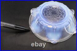 Ezan verre opalescent service à entremet dessert salade de fruit Art Déco Ezan verre opalescent service à entremet dessert salade de fruit Art Déco