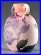 Gallé vase gourde original art déco art nouveau verre 30 cm
