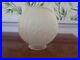 Globe Verre Art Deco Verre Givre Verre Glace Verre Presse Vintage