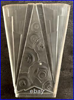 HETTIER VINCENT 4 plaques + fond de lustre art deco-simonet-lalique-sabino