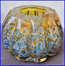 Karl Wiedmann Gral Glashutte Durnau WMF Vase Coupe en Verre Epoque Art Déco 1930