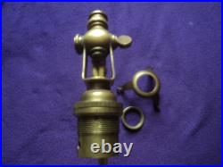 LAMPE BRONZE TULIPE DAUM era MULLER ART DECO/NOUVEAU PATE DE VERRE 1900