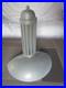 Lampe Art Deco Ancienne Metal Et Verre