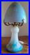 Lampe art déco pâte de verre Muller Frères Lunéville