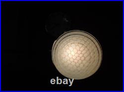 Lampe de Plafond Globe Art Déco Tchécoslovaquie